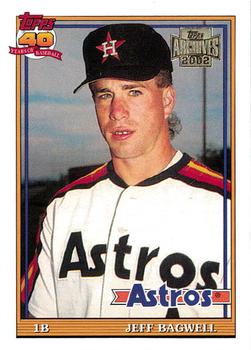 2002 Topps - Archives Future Rookie Reprints #5 Jeff Bagwell Front