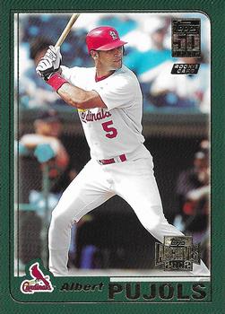 2002 Topps - Archives Future Rookie Reprints #10 Albert Pujols Front