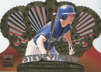 2000 Pacific Crown Royale #7 Steve Finley Front