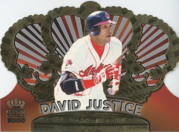2000 Pacific Crown Royale #40 David Justice Front