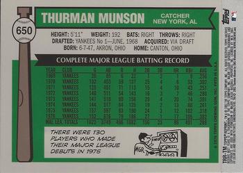 thurman munson height
