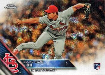2016 Topps Chrome Update #HMT2 Seung-Hwan Oh Front