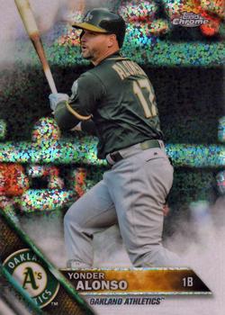 2016 Topps Chrome Update #HMT17 Yonder Alonso Front