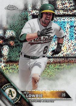2016 Topps Chrome Update #HMT40 Jed Lowrie Front