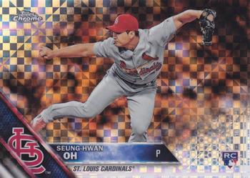 2016 Topps Chrome Update - X-Fractor #HMT2 Seung-Hwan Oh Front