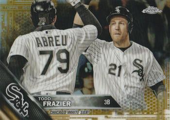 2016 Topps Chrome Update - Gold Refractor #HMT10 Todd Frazier Front