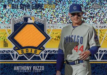 2016 Topps Chrome Update - All-Star Stitches Relics #ASRC-ARI Anthony Rizzo Front