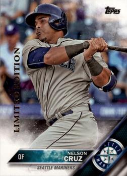 2016 Topps - Limited #10 Nelson Cruz Front