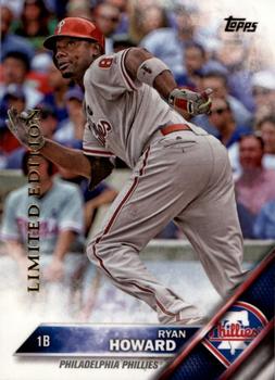 2016 Topps - Limited #15 Ryan Howard Front
