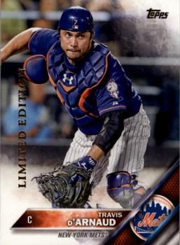 2016 Topps - Limited #31 Travis d'Arnaud Front