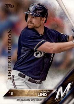2016 Topps - Limited #57 Adam Lind Front