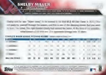 2016 Topps - Limited #60 Shelby Miller Back