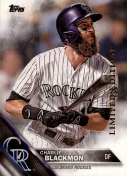 2016 Topps - Limited #93 Charlie Blackmon Front