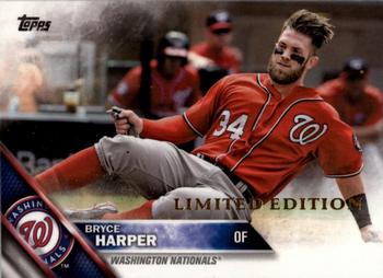 2016 Topps - Limited #100 Bryce Harper Front