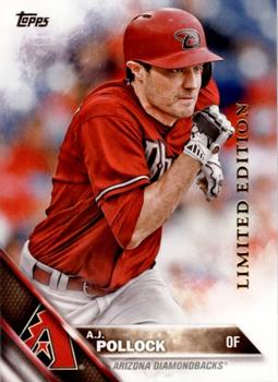 2016 Topps - Limited #130 A.J. Pollock Front