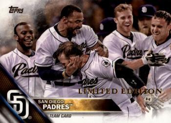 2016 Topps - Limited #315 San Diego Padres Front