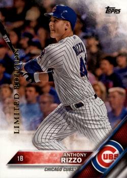 2016 Topps - Limited #327 Anthony Rizzo Front