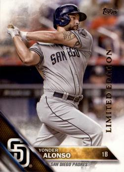 2016 Topps - Limited #345 Yonder Alonso Front