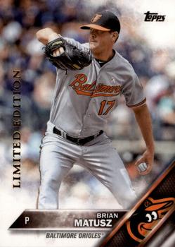 2016 Topps - Limited #411 Brian Matusz Front