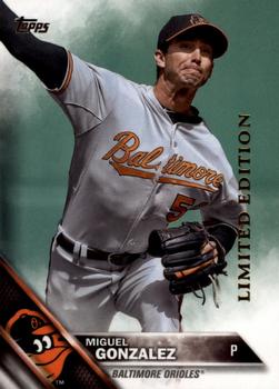 2016 Topps - Limited #422 Miguel Gonzalez Front