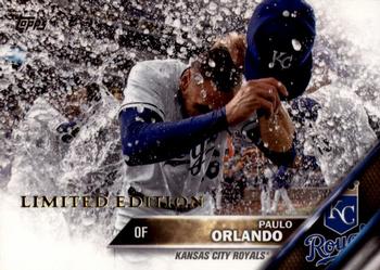 2016 Topps - Limited #438 Paulo Orlando Front