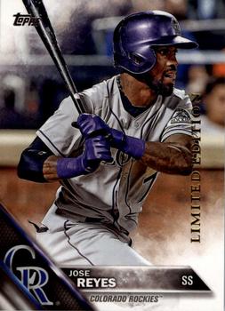 2016 Topps - Limited #451 Jose Reyes Front