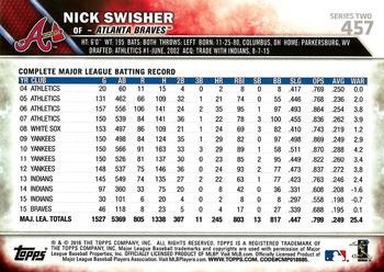 2016 Topps - Limited #457 Nick Swisher Back