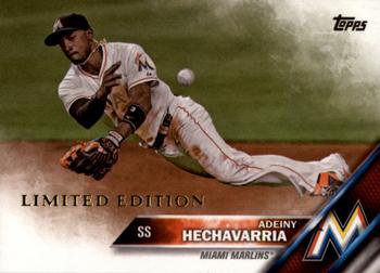2016 Topps - Limited #489 Adeiny Hechavarria Front