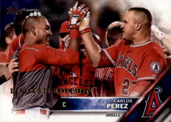 2016 Topps - Limited #499 Carlos Perez Front