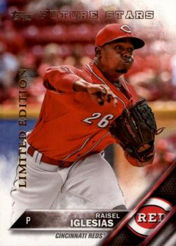 2016 Topps - Limited #585 Raisel Iglesias Front