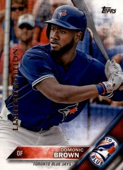 2016 Topps - Limited #655 Domonic Brown Front