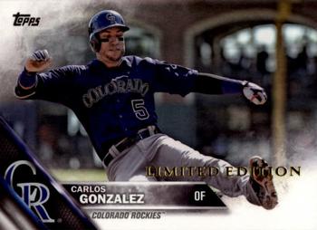 2016 Topps - Limited #683 Carlos Gonzalez Front