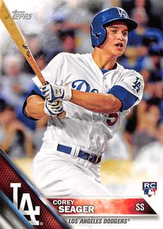 2016 Topps Mini #85 Corey Seager Front