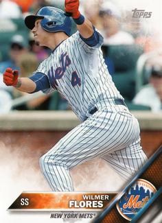 2016 Topps Mini #86 Wilmer Flores Front