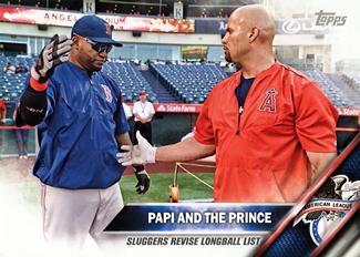 2016 Topps Mini #126 Papi And The Prince Front