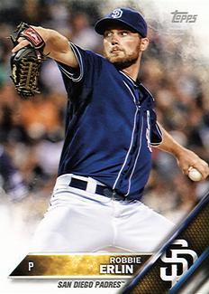 2016 Topps Mini #473 Robbie Erlin Front