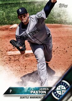 2016 Topps Mini #485 James Paxton Front