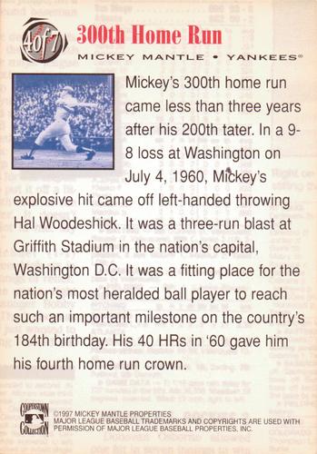 1997 Scoreboard Mickey Mantle - Mantle 