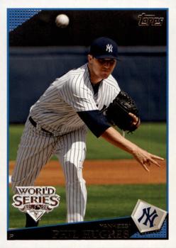 2009 Topps New York Yankees World Series #NYY3 Phil Hughes Front