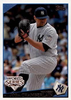2009 Topps New York Yankees World Series #NYY9 Joba Chamberlain Front