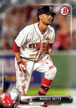 2017 Bowman #6 Mookie Betts Front