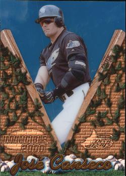 2000 Pacific Invincible #138 Jose Canseco Front