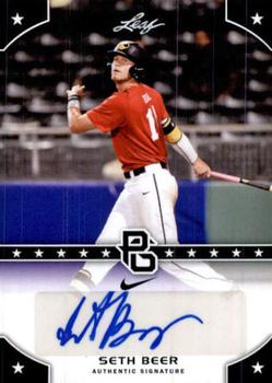 2015 Leaf Perfect Game National Showcase - Base Autograph #PG-SB2 Seth Beer Front
