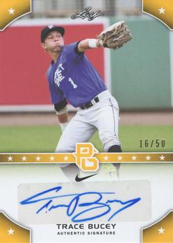 2015 Leaf Perfect Game National Showcase - Base Autograph Gold #PG-TB1 Trace Bucey Front