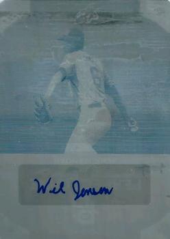 2015 Leaf Perfect Game National Showcase - Base Autograph Printing Plates Cyan #PG-WJ1 William Jensen Front