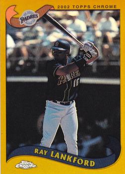 2002 Topps Chrome - Gold Refractors #613 Ray Lankford  Front