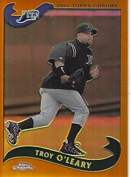 2002 Topps Chrome - Gold Refractors #614 Troy O'Leary  Front