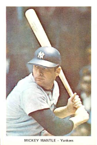 1969 New York Yankees Framing Pictures #NNO Mickey Mantle Front