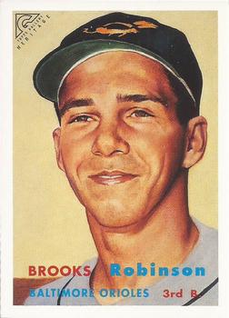 2002 Topps Gallery - Heritage #GH-BR Brooks Robinson Front