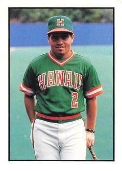 1990 7-Eleven Hawaii Rainbows #6 Mark Rasmussen Front